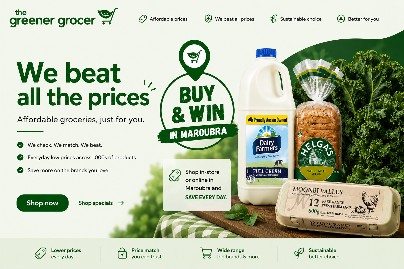We beat all the prices