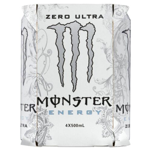 Monster Energy Zero Ultra Drink (4 x 500mL)