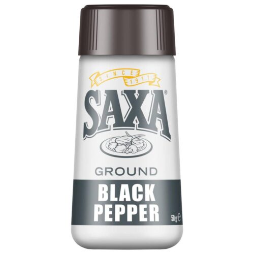 Saxa Ground Black Pepper (50g)