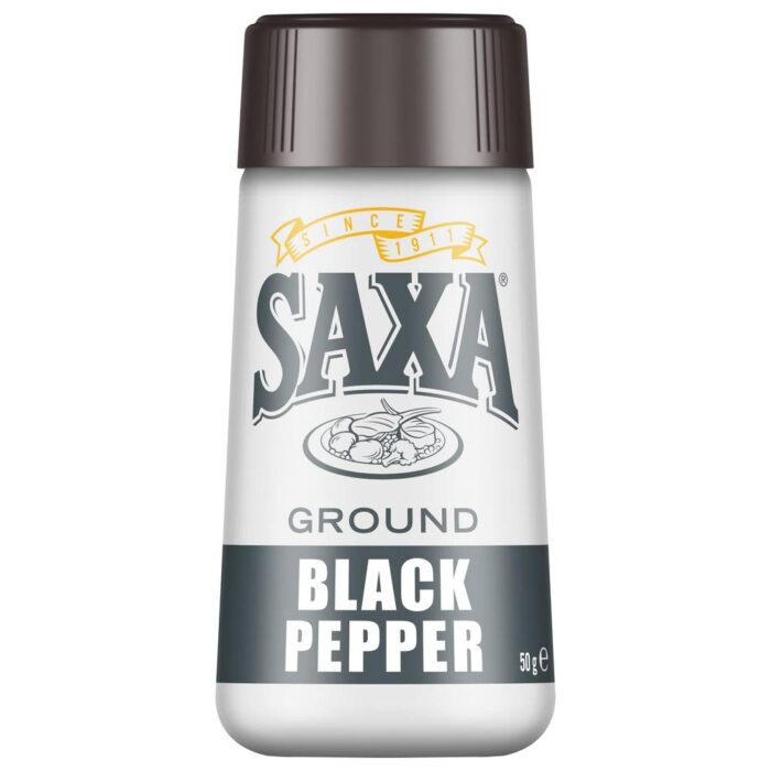 Saxa Ground Black Pepper (50g)