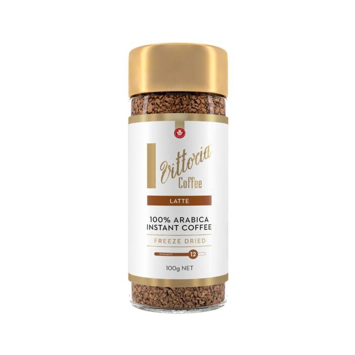 Vittoria Coffee Latte Freeze Dried Instant Coffee (100g)