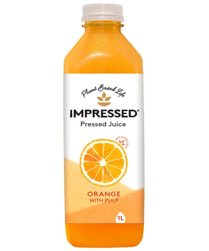 Impressed Pressed Juice With Pulp, Orange (1L)