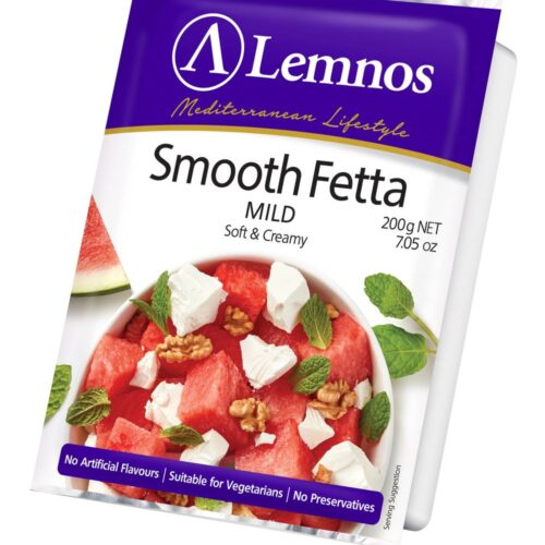 Lemnos Fetta Smooth, Mild Soft-Creamy (200g)