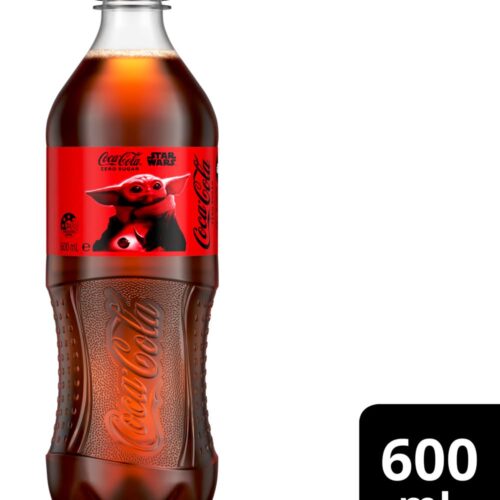 Coca-Cola Zero Sugar Soda (600mL)