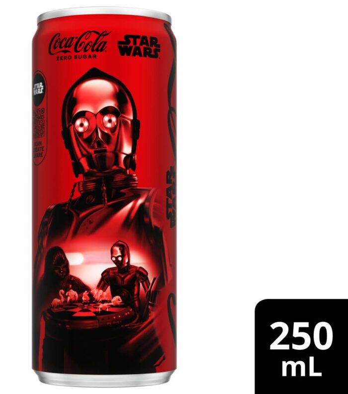 Coca-Cola Zero Sugar Soda (250mL)