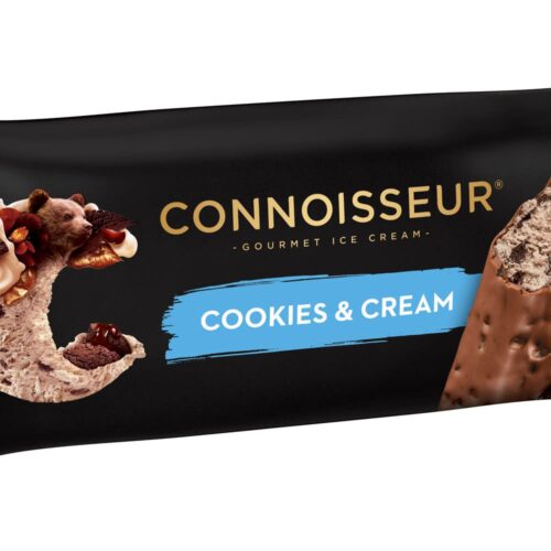 Connoisseur Gourment Ice Cream, Cookies-Cream (114mL)