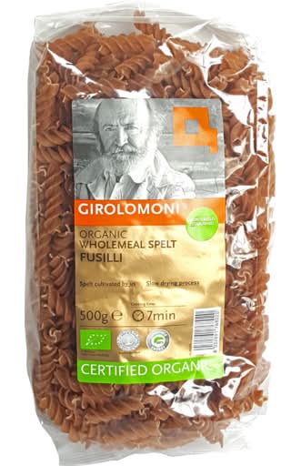 Girolomoni Organic Wholemeal Spelt Fusilli (500g)