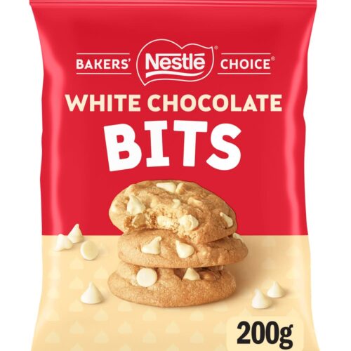 Nestlé Bakers Choice Bits White Chocolate Cookies (200g)