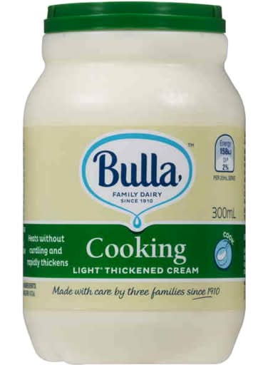 Bulla Cooking Light Thickened Cream (300mL)