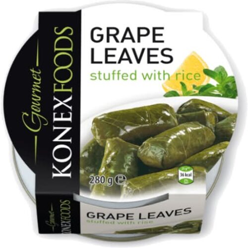 Konex Foods Grape Leaves Stuffed With Rice 300g