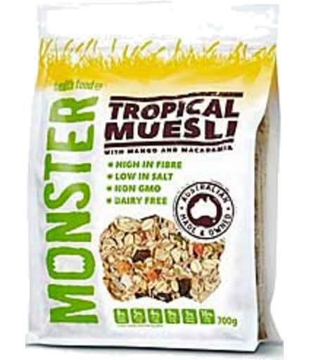 Monster Health Food Co Muesli Tropical (700g)