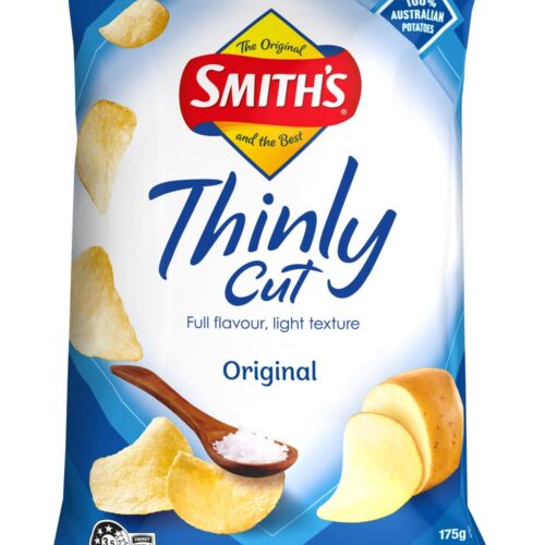 Smith's Original Thinly Cut Potato Chips (175g)