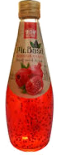 Mr. Basil Pomegranate Basil Seed Drink (290mL)