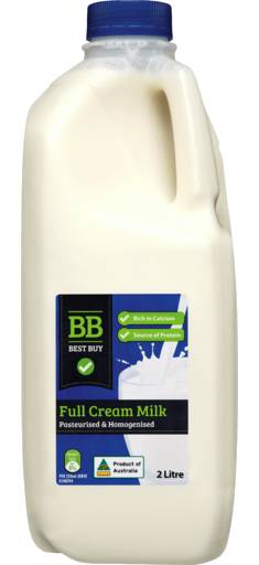 Best Buy Full Cream Milk (2L)