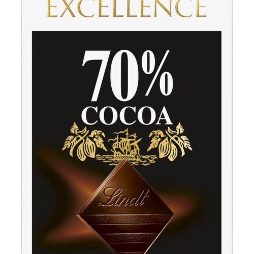 Lindt Excellence 70% Cocoa Dark Chocolate (100g)