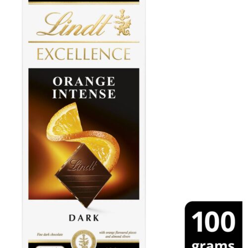Lindt Excellence Orange Intense Dark Chocolate (100g)