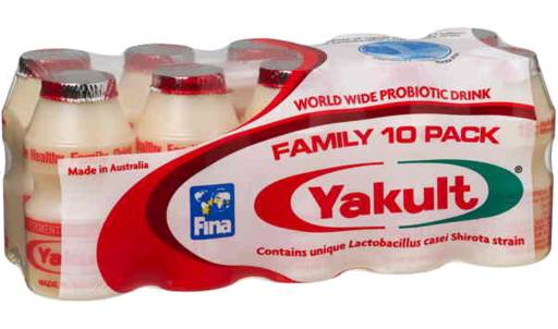 Yakult Probiotic Drink (650mL, 10 pack)