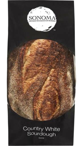 Sonoma Country White Sourdough Sliced Bread (640g)