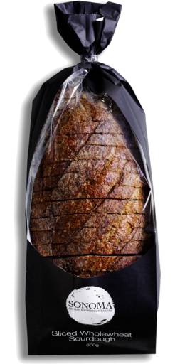 Sonoma Sliced Wholewheat Bread (600g)