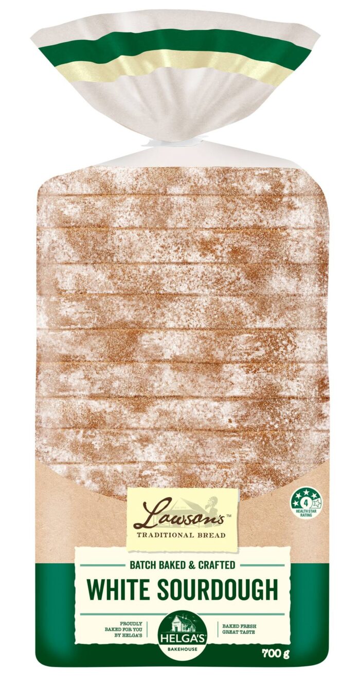 Lawson's Batch Baked & Crafted White Sourdough Bread (700g)