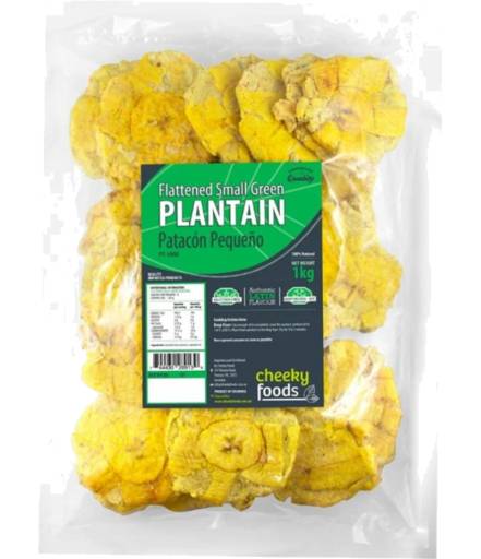 Cheeky Foods Flattened Small Green Plantain (1kg)