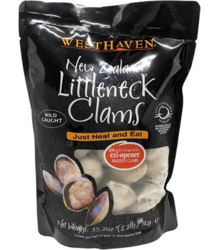 Westhaven New Zealand Littleneck Clams (1kg)