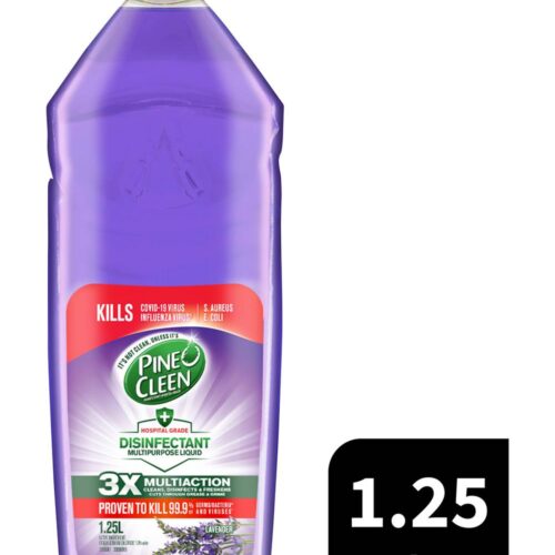Pine O Cleen Antibacterial Disinfectant Liquid, Lavender (1.25L)