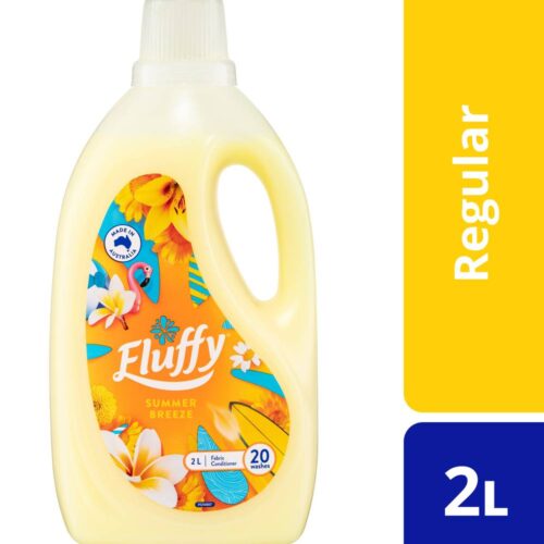 Fluffy Fabric Softener Conditioner, Summer Breeze (2L)