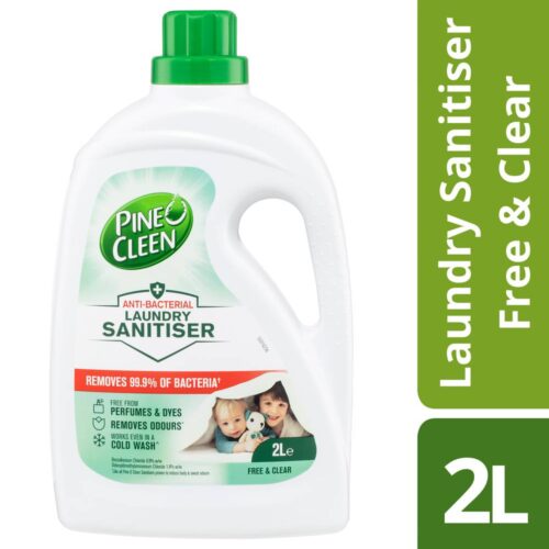 Pine O Cleen Antibacterial Laundry Sanitiser Free & Clear (2L)