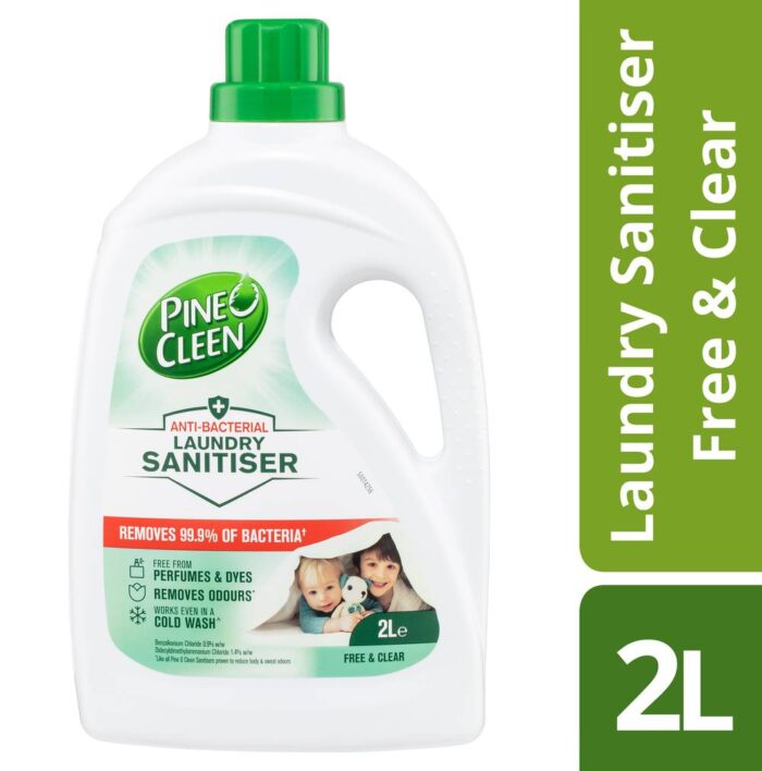 Pine O Cleen Antibacterial Laundry Sanitiser Free & Clear (2L)
