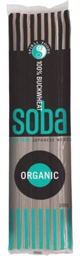 Spiral Foods Organic Soba Buckwheat Noodles (200g)