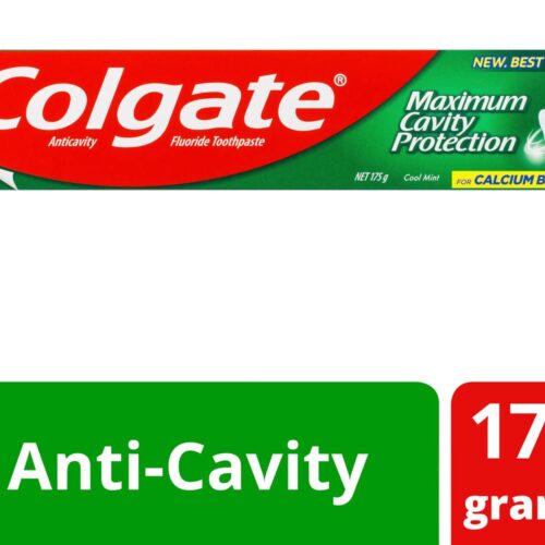 Colgate Maximum Cavity Protection Toothpaste, Cool Mint (175g)