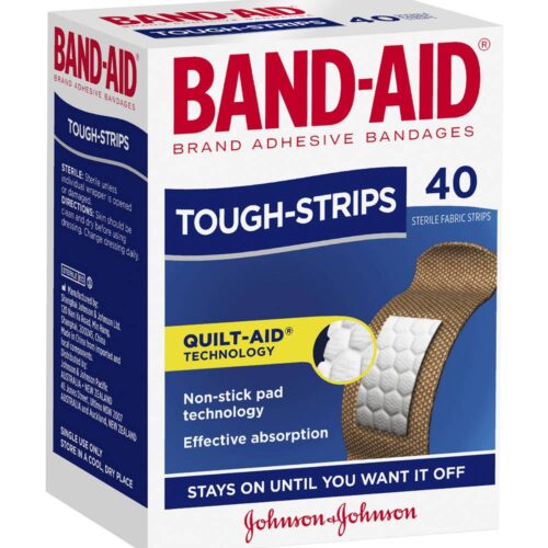 Band-Aid Tough Strips Adhesive Bandages (40 pack)