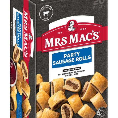 Mrs Mac's Mini Sausage Rolls (660g, 20 pack)