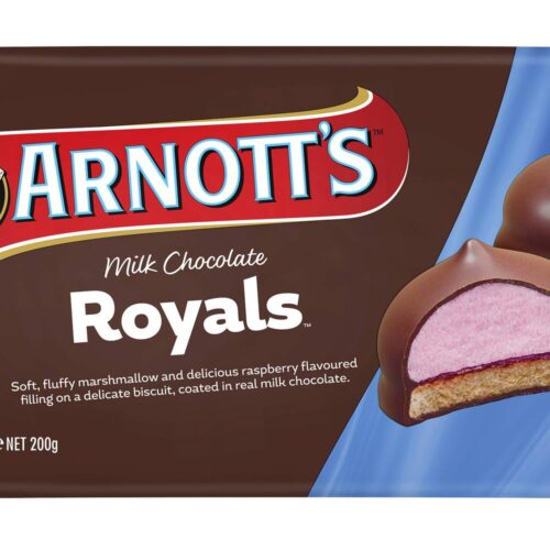 Arnott's Royals Biscuits, Milk Chocolate (200g, 12 pack)