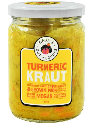 Gaga's Turmeric Carrots Kraut 420g