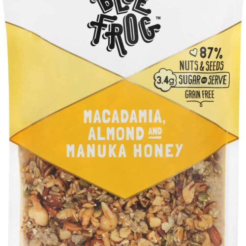 Blue Frog Macadamia, Almond & Manuka Honey Muesli (350g)