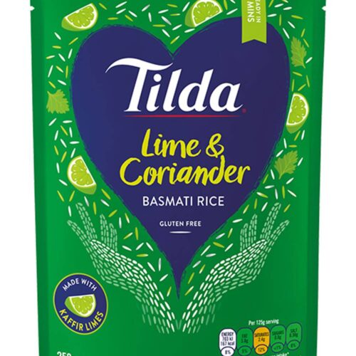 Tilda Basmati Rice Lime & Coriander (250g)