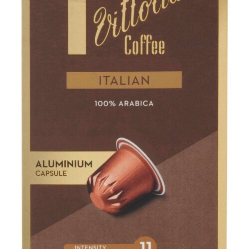 Vittoria Coffee Italian Nespresso Compatible Coffee Capsules (52g, 10 pack)