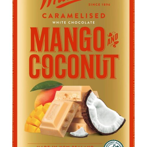 Whittaker's Caramelised White Chocolate, Mango-Coconut (250g)