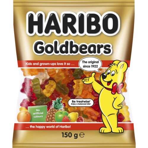 Haribo Goldbears Jellies, Assorted (150g)