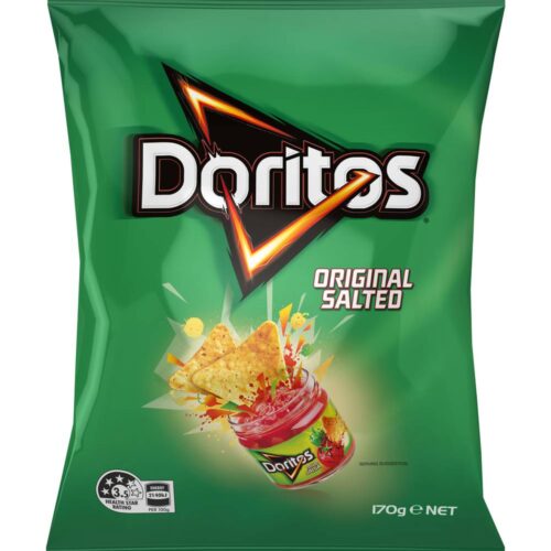 Doritos Corn Tortilla Chips, Original Salted (170g)