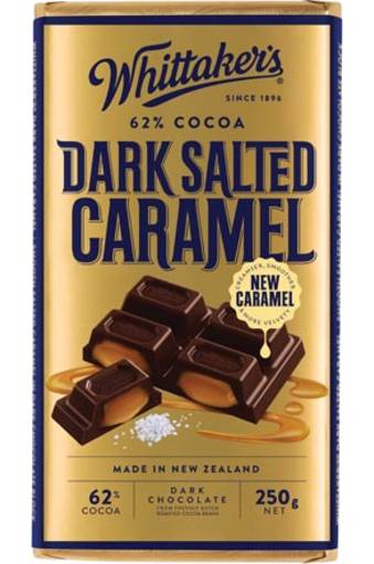Whittaker's Block Dark Salted Caramel (250g)