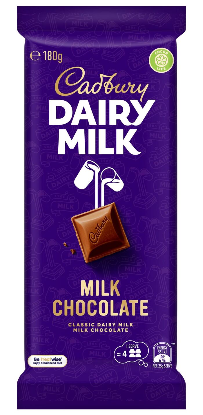 Dairy Milk Classic Chocolate Bar (180g)